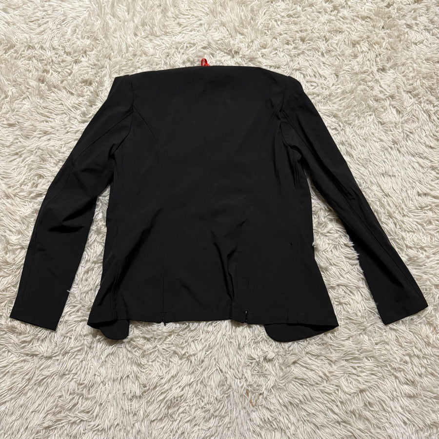 New Small Women’s Black Horseware Horseback Riding Rain Show Jacket.