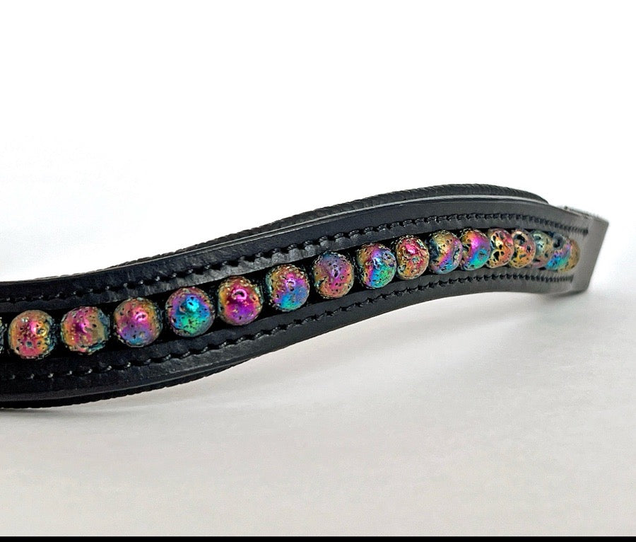 Other Rainbow beaded browband