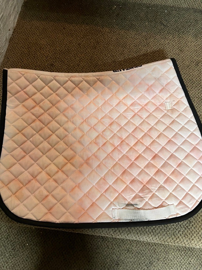 Centaur white saddle pad