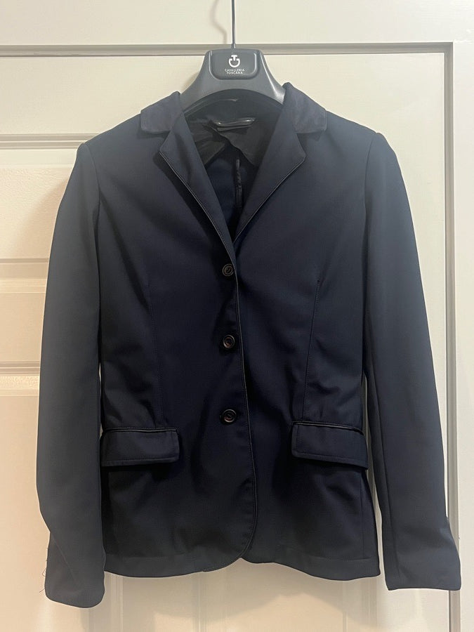 Cavalleria Toscana Girls Navy size 14 Show Coat