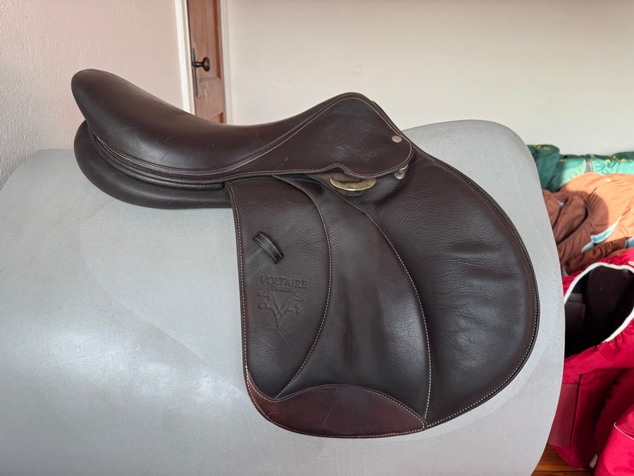 VOLTAIRE 18” 2021 Voltaire Palm Beach PRO Saddle - 3A - Full Buffalo (8)