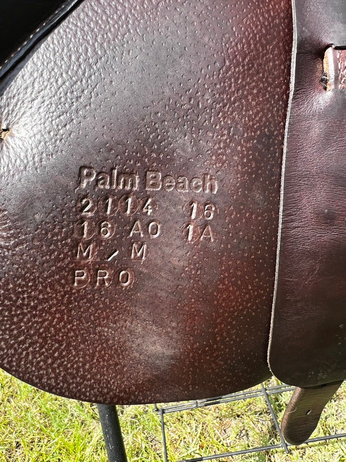 Voltaire 16” palm beach saddle