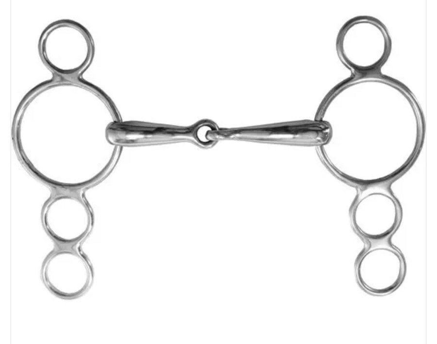 DOVER SADDLERY 3-Ring Elevator Bit
