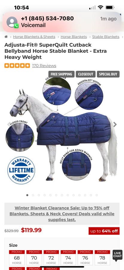 Schneider Stable Blanket
