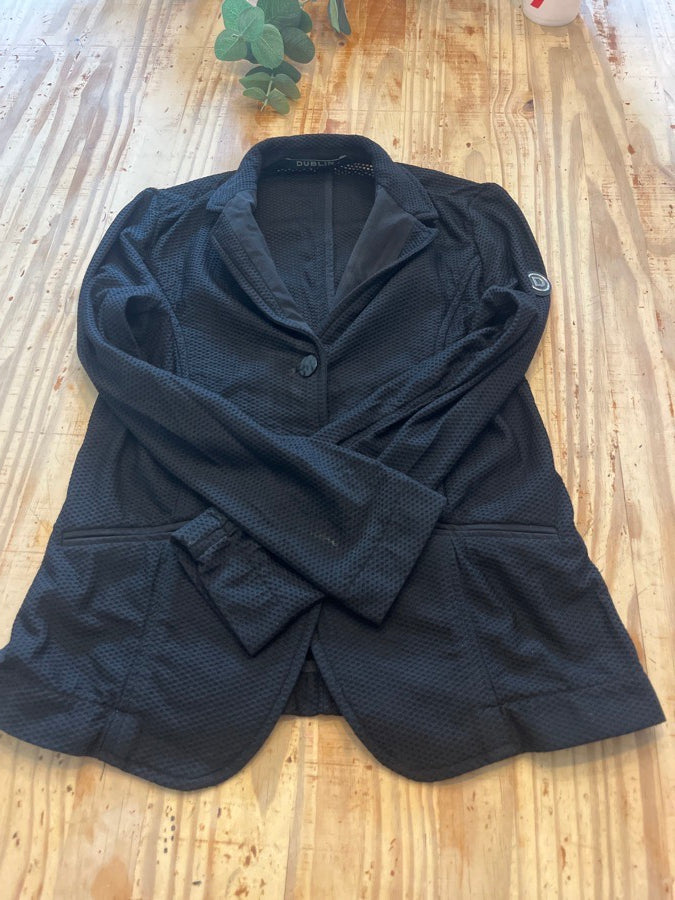 DUBLIN Dublin size ten black show jacket (5)