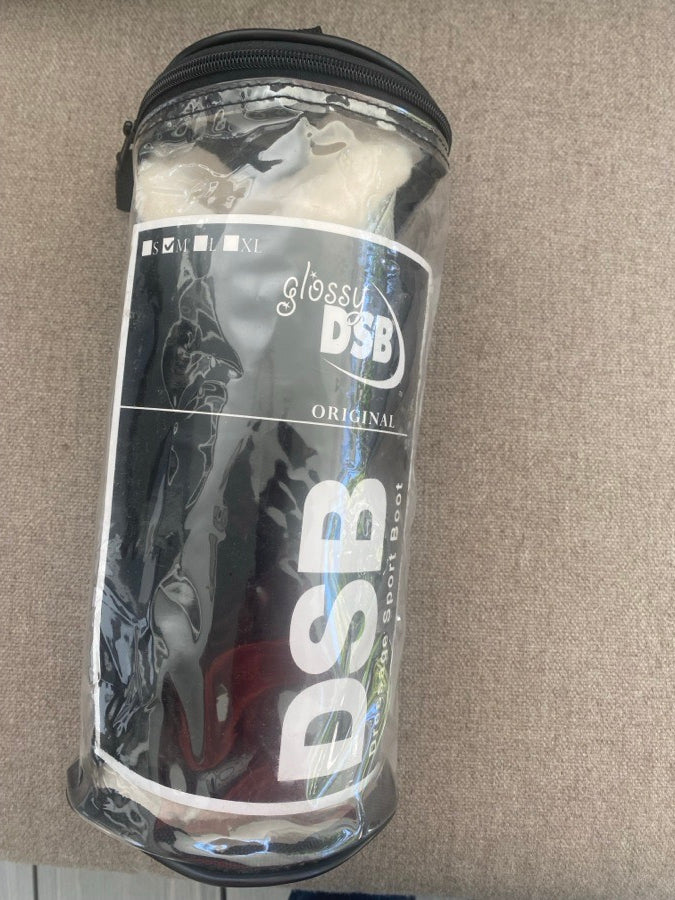 DSB Glossy Silver/grey brushing boots