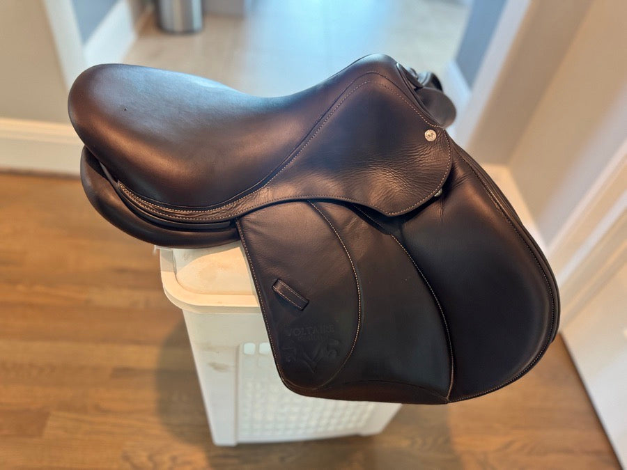 VOLTAIRE 16.5" Voltaire Palm Beach Saddle - Full Buffalo - 2020 (2)