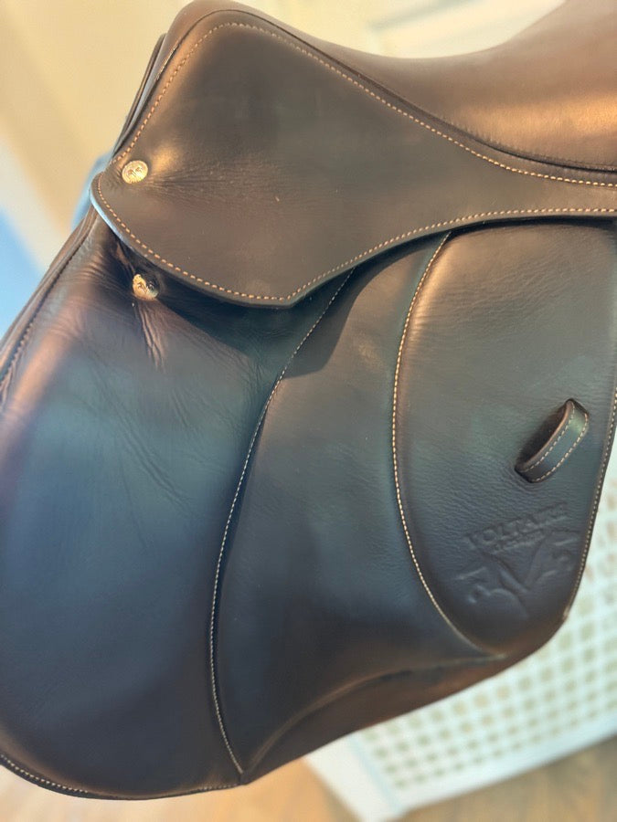 VOLTAIRE 16.5" Voltaire Palm Beach Saddle - Full Buffalo - 2020 (4)