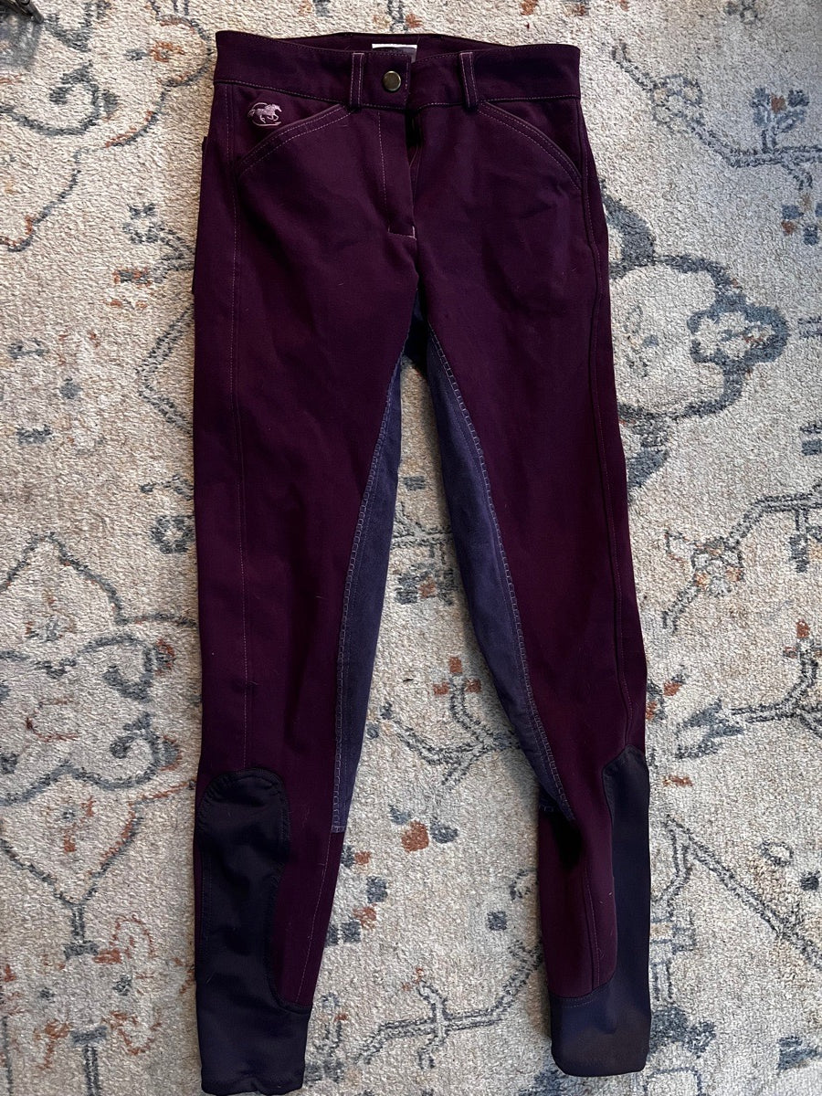 Full seat Piper breeches purple - 22L