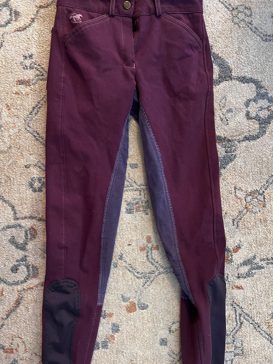 Full seat Piper breeches purple - 22L