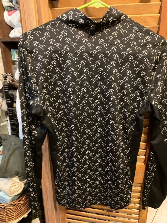 Kerrits long sleeve summer shirt black XS