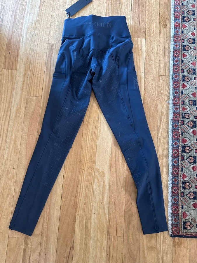 Maximillian Riding Leggings/Full Grip/Navy