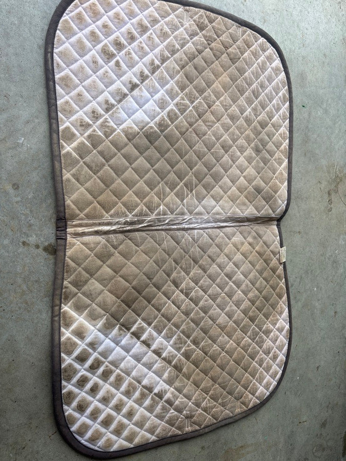 DOVER SADDLERY riders international animal print saddle pad (3)