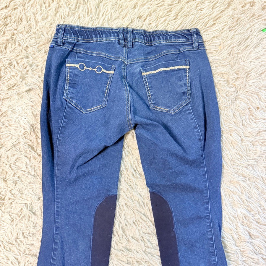 Women’s Size 32 Jean Irideon Knee Patch Horseback Riding Western Breeches