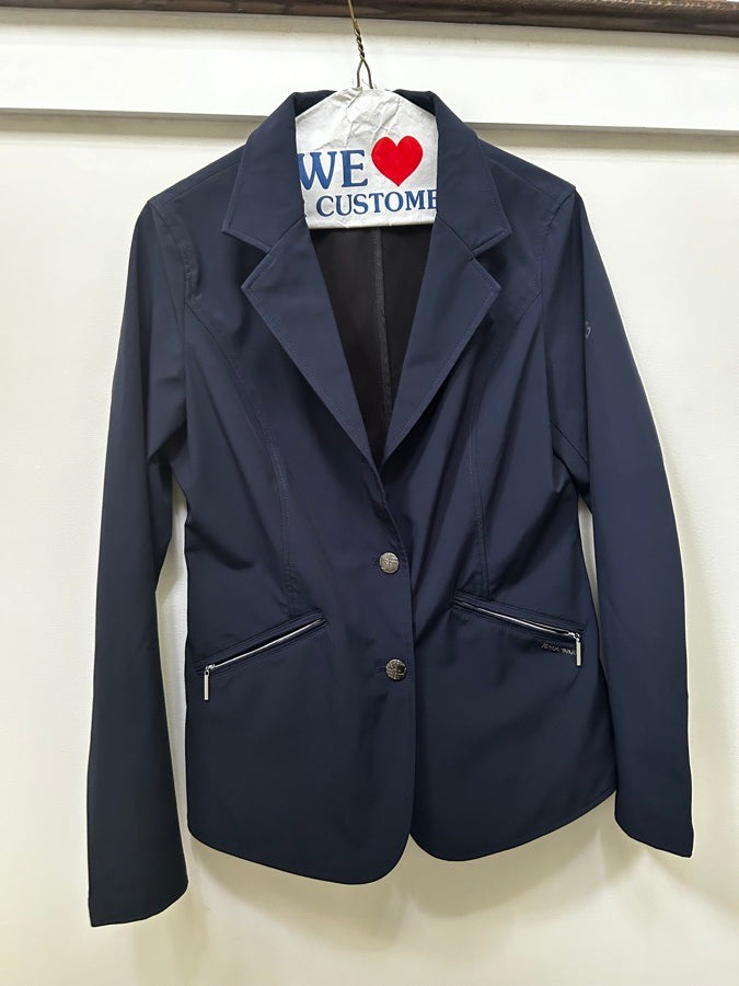 HORSEWARE IRELAND Navy blue horse wear show coat (3)