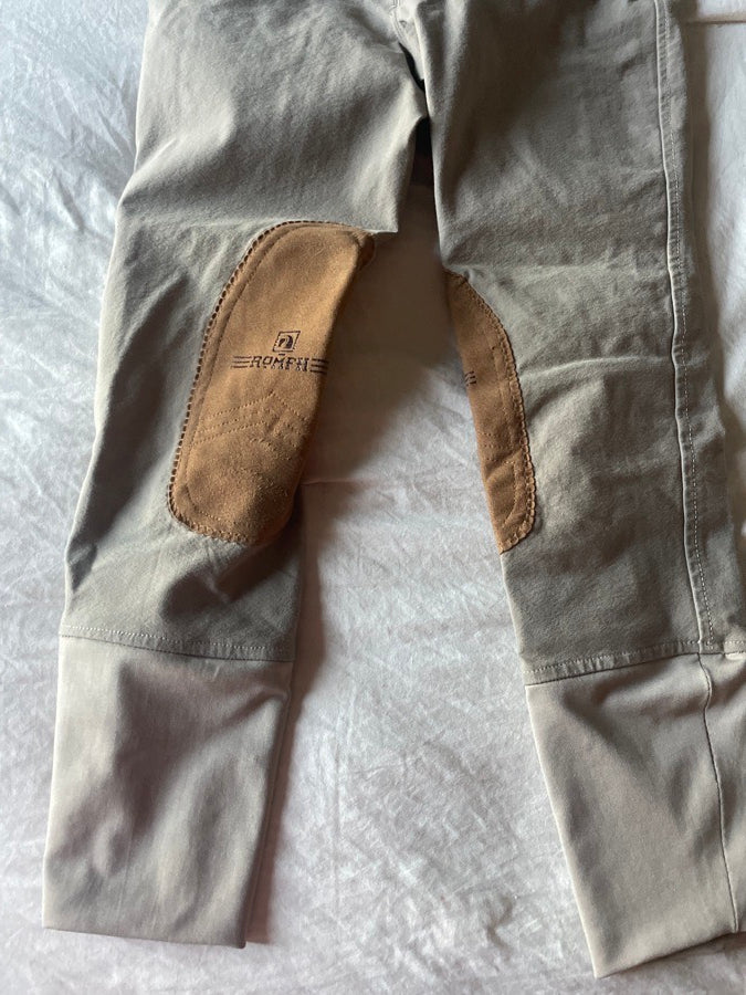 ROMFH SABRINA BREECHES 12 TAN