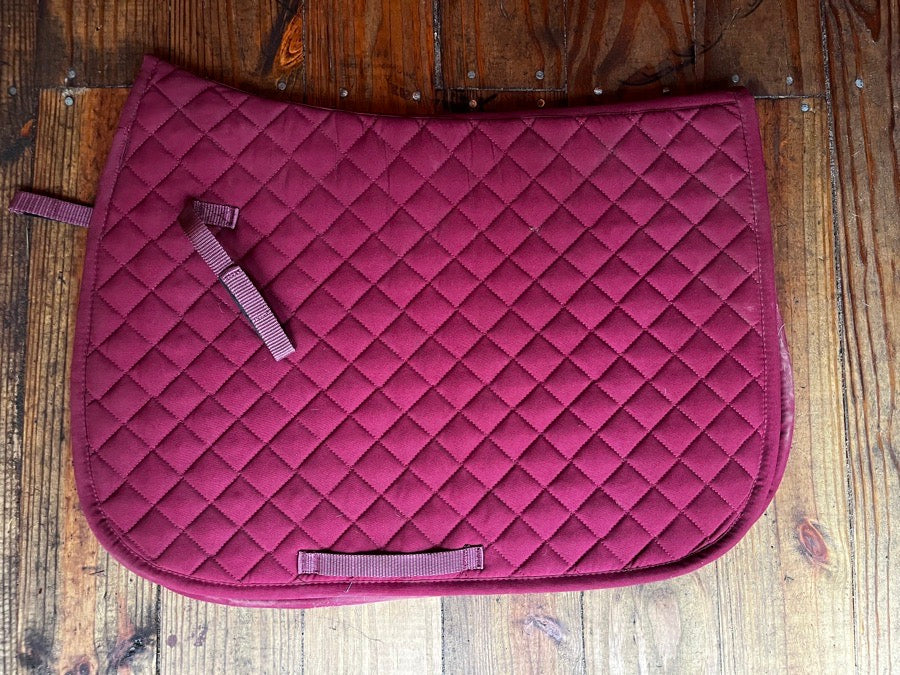 GATSBY Burgundy Gatsby All Purpose Saddle Pad