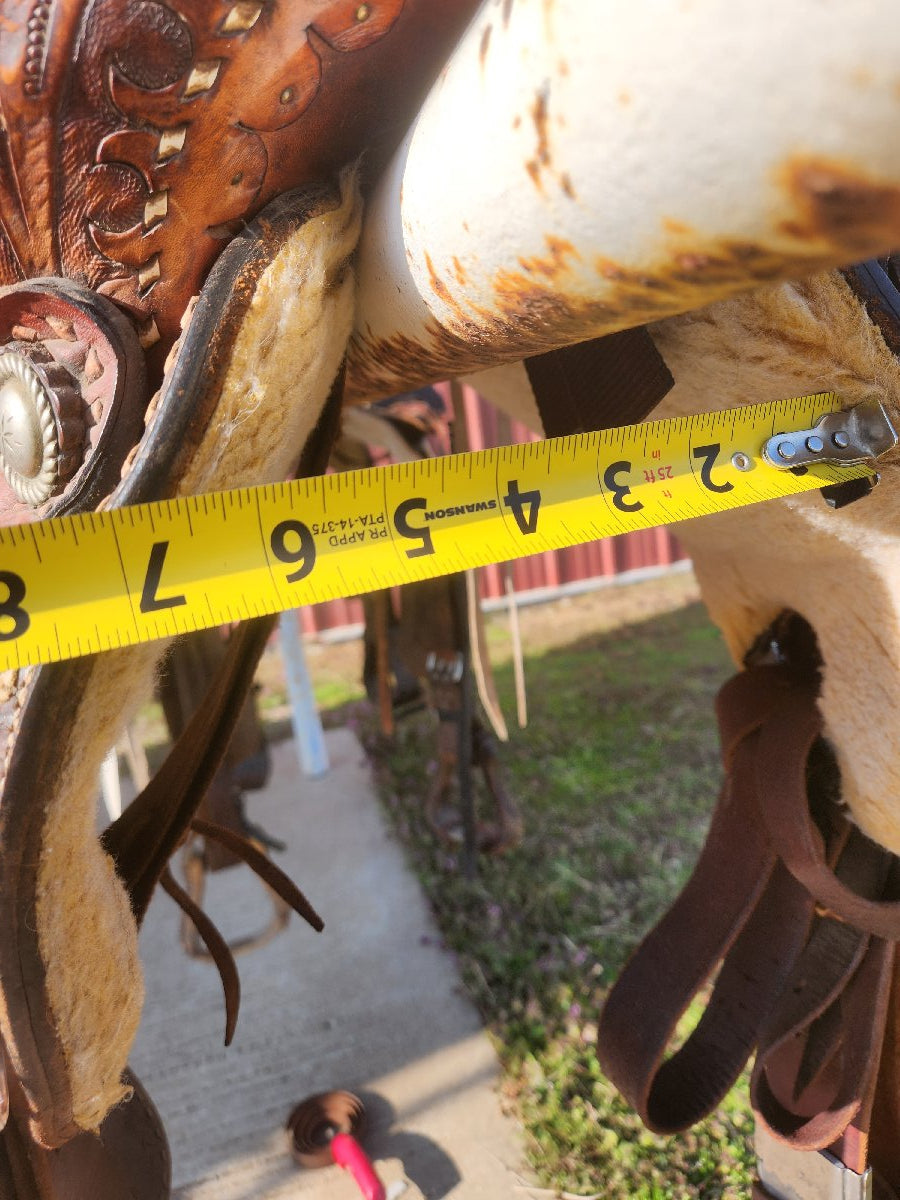 14" Hereford TexTan Saddle