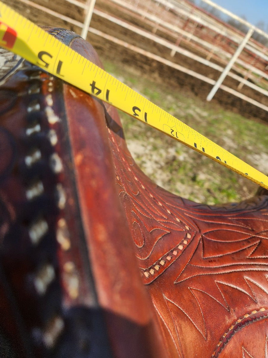 14" Hereford TexTan Saddle