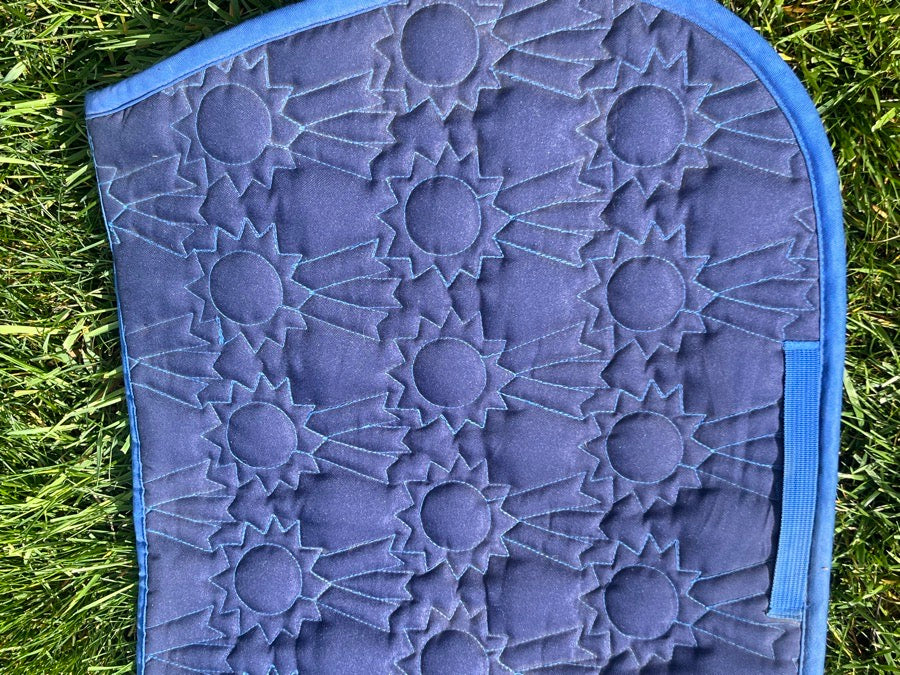 DOVER SADDLERY Blue Ribbons Dover saddle pad (3)