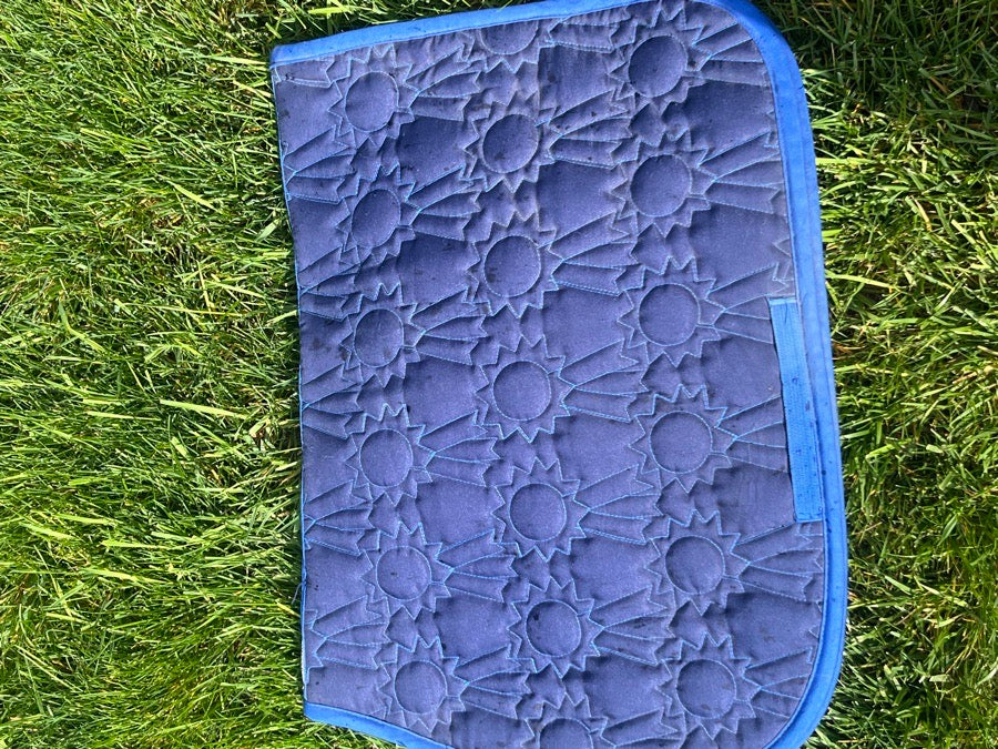 DOVER SADDLERY Blue Ribbons Dover saddle pad (4)