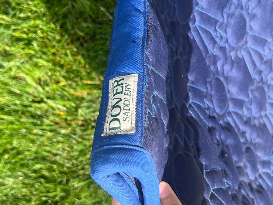 DOVER SADDLERY Blue Ribbons Dover saddle pad (2)