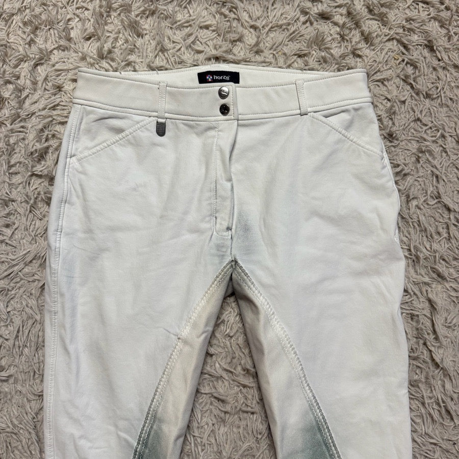 Women’s Size 32 White Horze Full Seat Horseback Riding Breeches