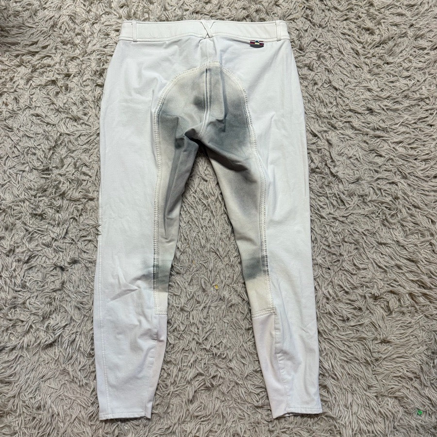 Women’s Size 32 White Horze Full Seat Horseback Riding Breeches