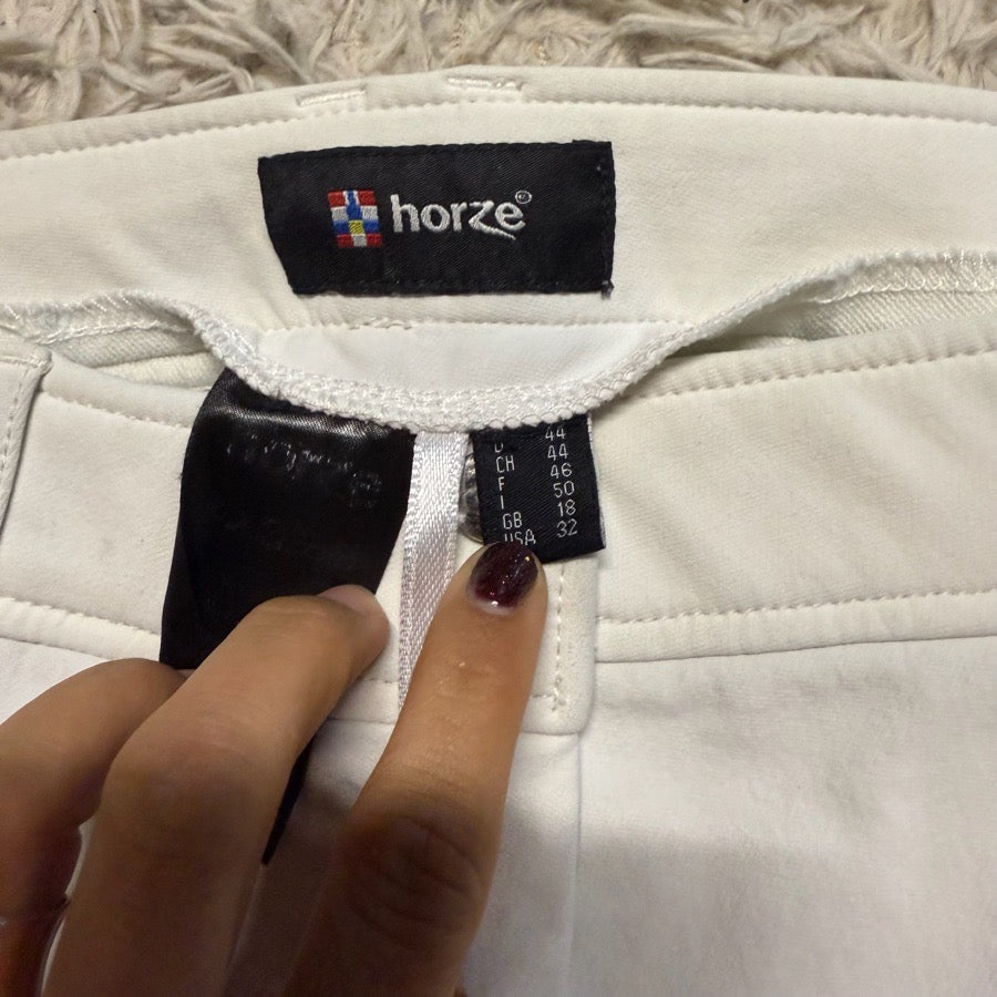 Women’s Size 32 White Horze Full Seat Horseback Riding Breeches