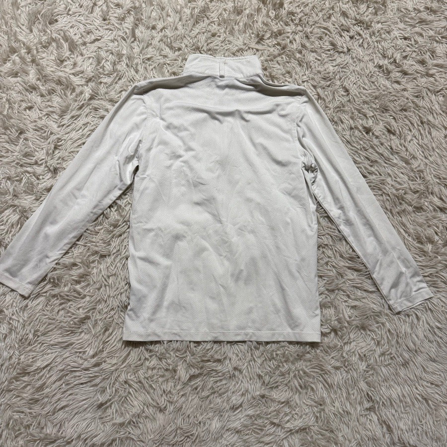 Girl’s XL White Kerrits Long Sleeve Horseback Riding Sunshirt. Good Condition.