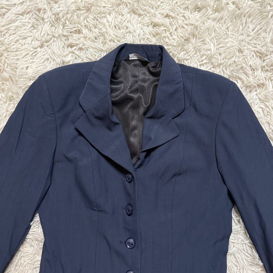 Women’s Size 10 Slim Navy Grand Prix Horseback Riding Show Coat. Good Condition