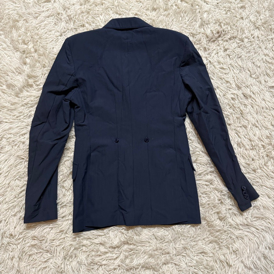 Women’s Size 10 Slim Navy Grand Prix Horseback Riding Show Coat. Good Condition