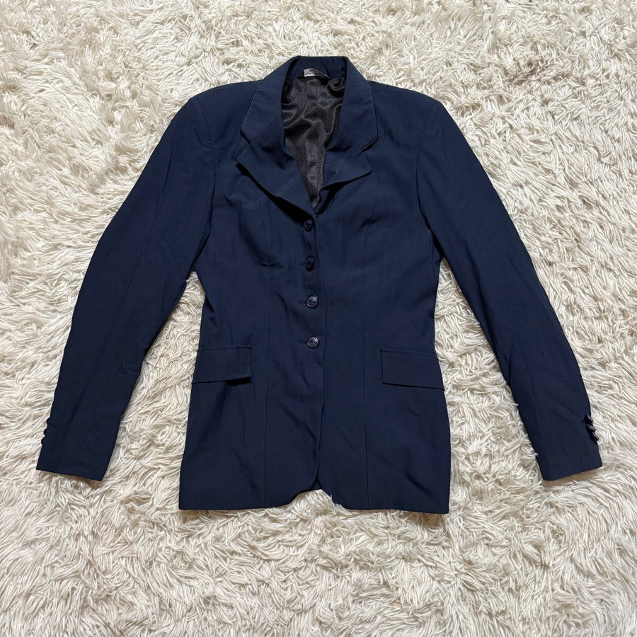 Women’s Size 10 Slim Navy Grand Prix Horseback Riding Show Coat. Good Condition