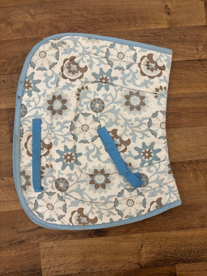 EQUINE COUTURE Pony Pad Equine Couture Blue Paisley (2)