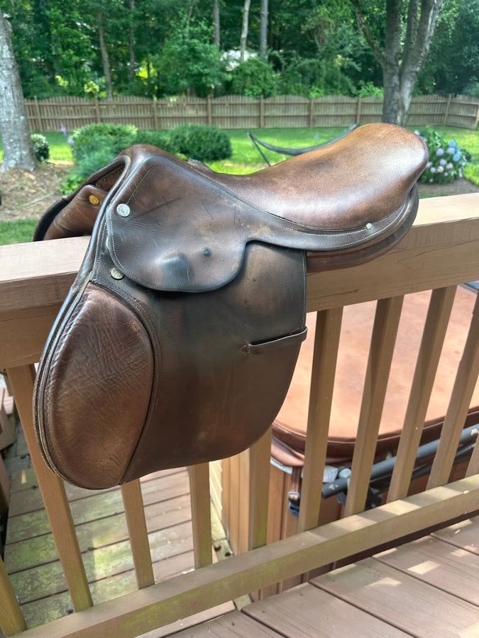 HERMES Hermes Paris 16.5” Saddle (4)