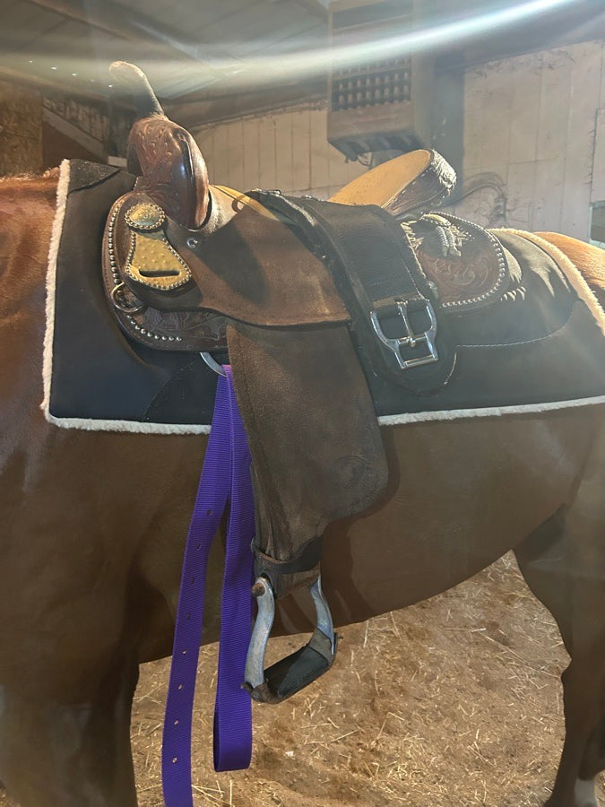 TEX TAN TexTan Western Barrel/Trail saddle (3)