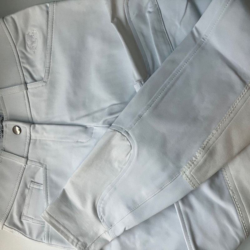 Smartpak Hadley White FS Breeches