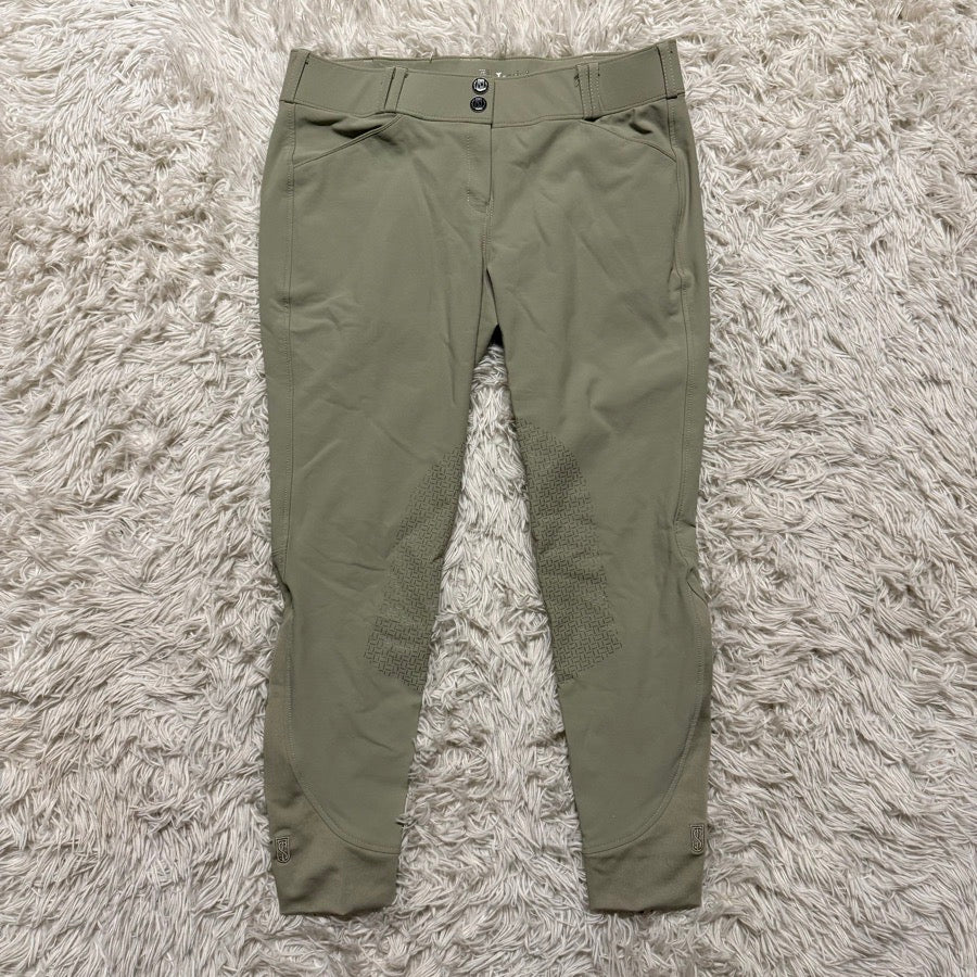 Women’s Size 30 Tan Tredstep Knee Patch Horseback Riding Breeches. Worn once.