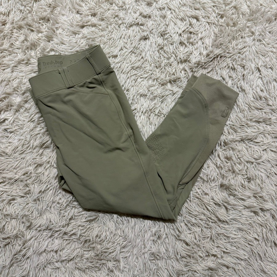 Women’s Size 30 Tan Tredstep Knee Patch Horseback Riding Breeches. Worn once.