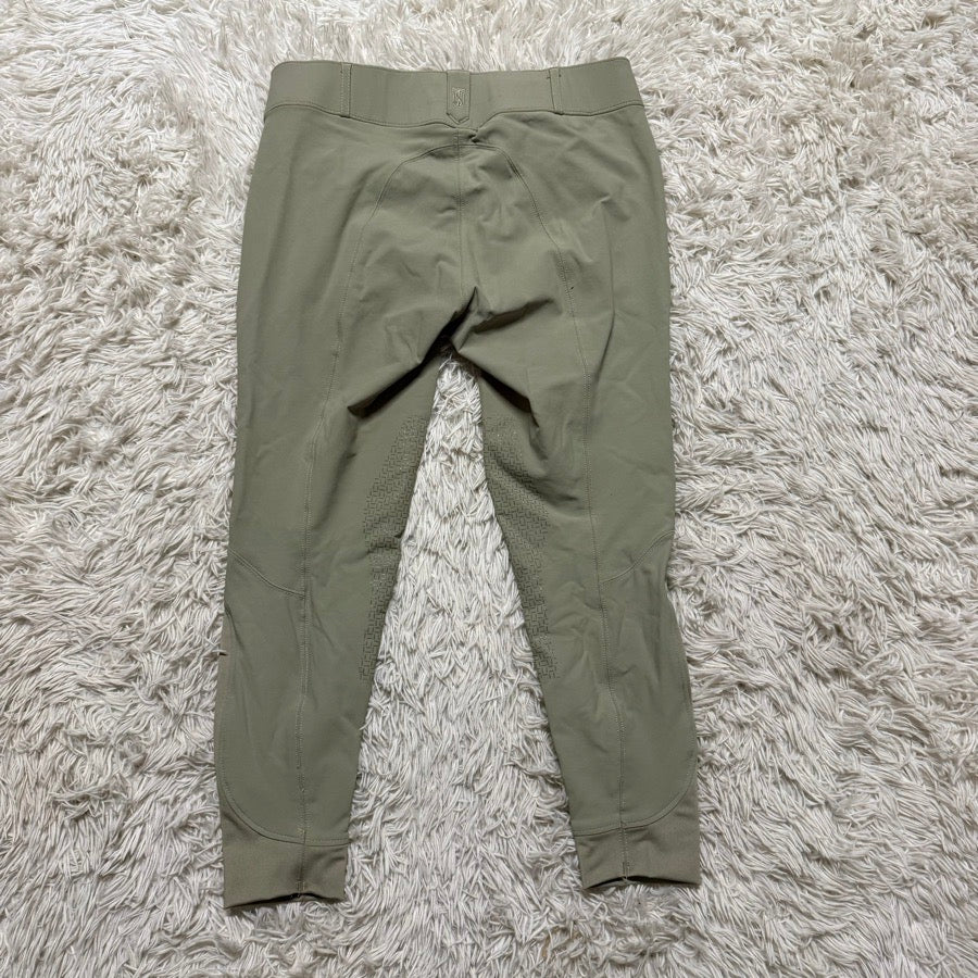 Women’s Size 30 Tan Tredstep Knee Patch Horseback Riding Breeches. Worn once.