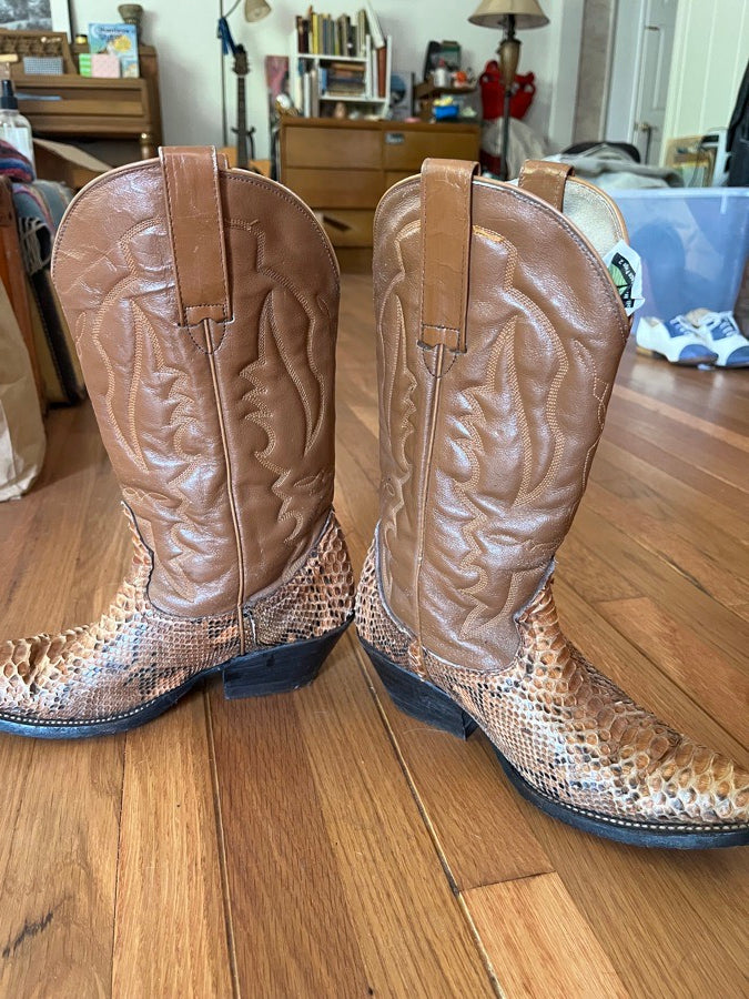lone star Lone star western boots brn (3)