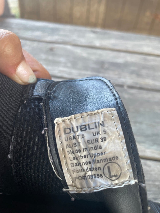 DUBLIN Ladies size 7.5 Dublin paddock boots (7)