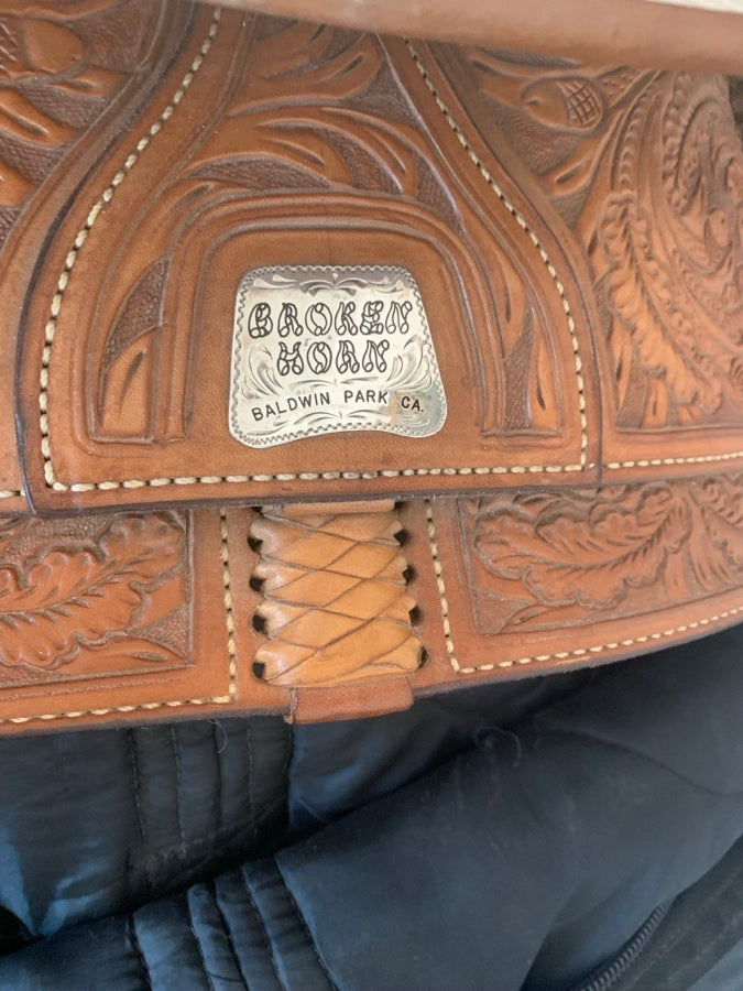 OTHER Broken Horn Western Saddle (4)