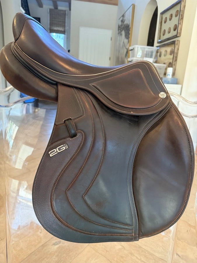 CWD 2021 CWD Mademoiselle 2Gs 17” Jumping Saddle-Medium Tree C2L Flaps Pro Panels (3)