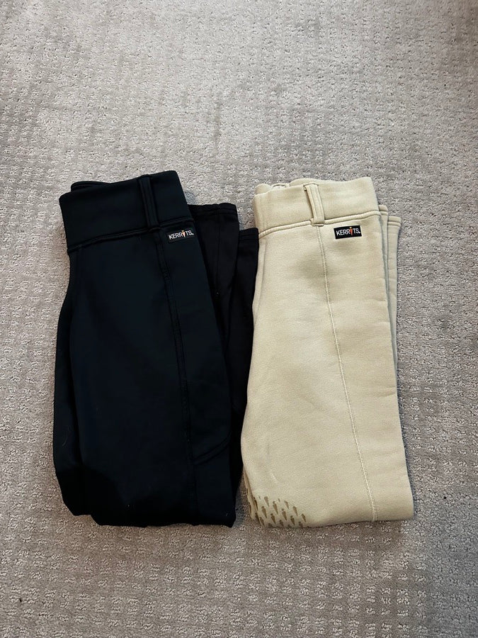2 Pairs of Kerrits Winter Breeches