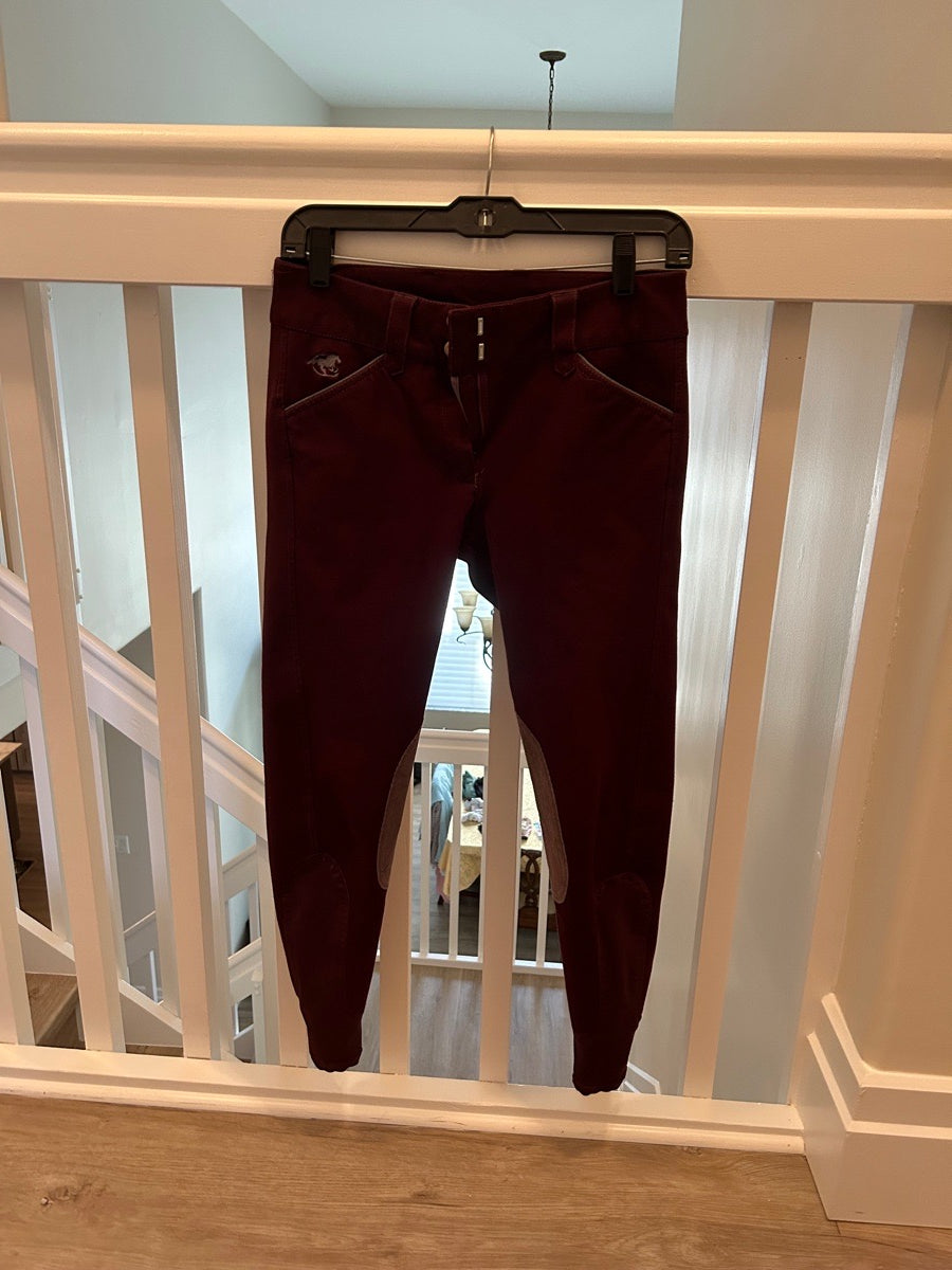 Maroon Piper Breeches - 24R