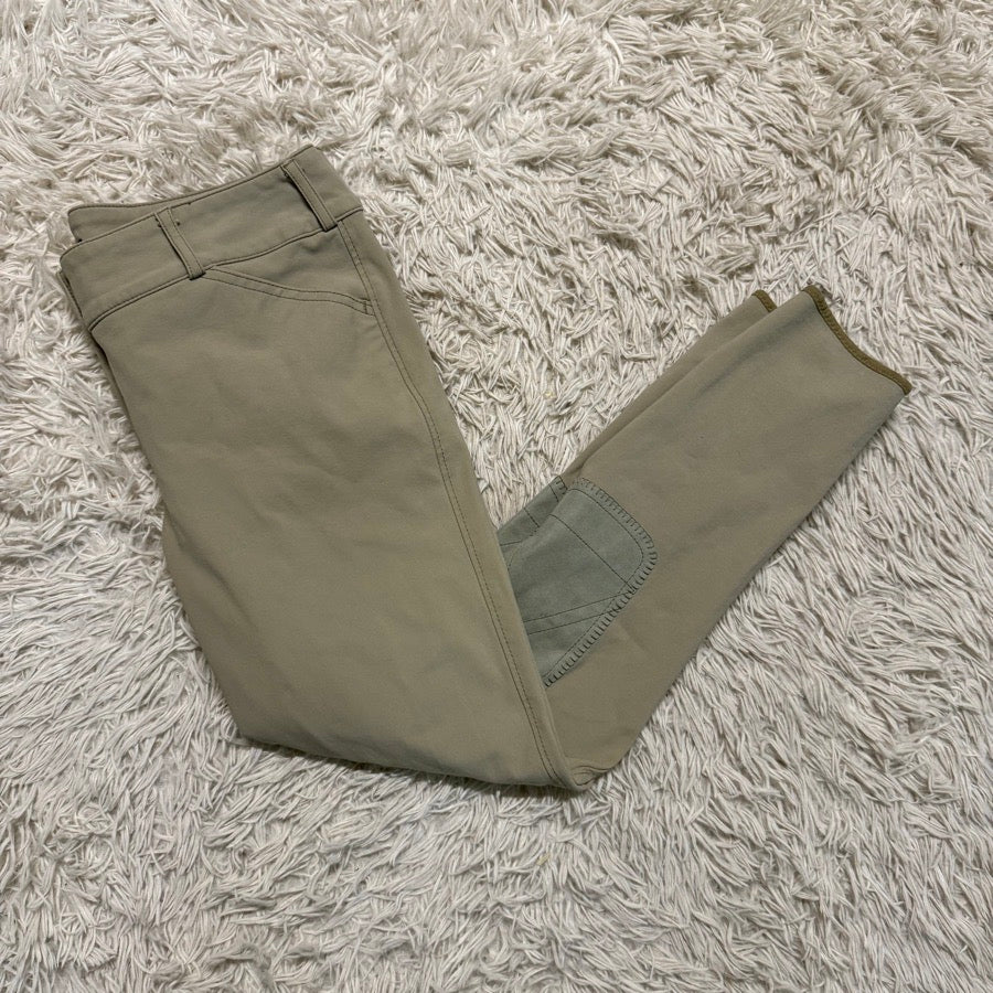 Women’s Size 34 Tan Pikeur Knee Patch Horseback Riding Breeches