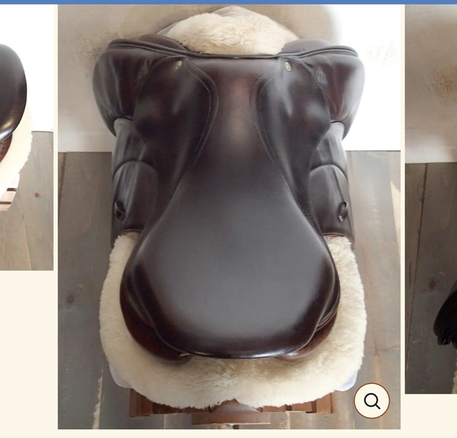 VOLTAIRE 2007 Voltaire Jump Saddle – 17.25”, 2L Flap, Medium Tree – Beautiful Condition (6)