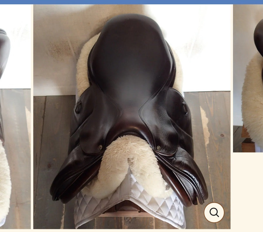 VOLTAIRE 2007 Voltaire Jump Saddle – 17.25”, 2L Flap, Medium Tree – Beautiful Condition (7)