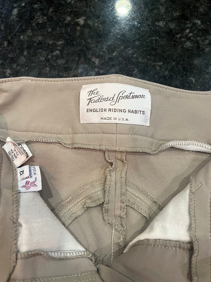 Tailored sportsman jods girls 12